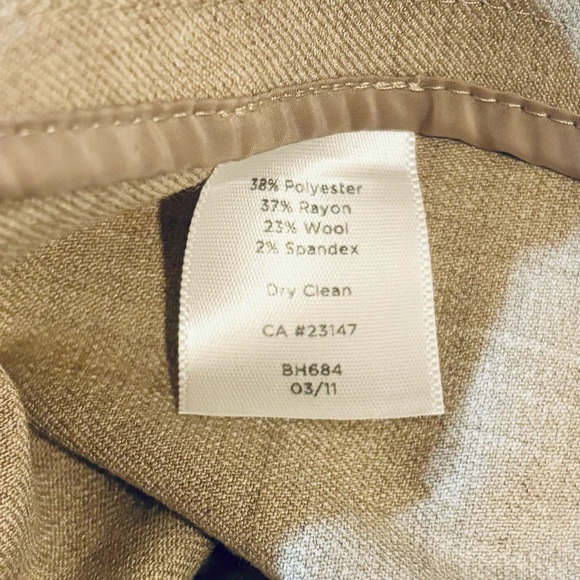 Talbots Signature Beige Women's Trousers - Picture 7 of 7